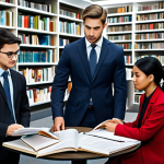 **

"A group of diverse financial analysts studying CFA materials in a modern library, fully clothed, appropriate attire, safe for work, perfect anatomy, natural proportions, professional study environment, high quality, modest clothing, family-friendly."

**